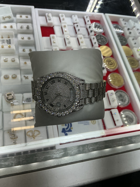 Mossanite watch